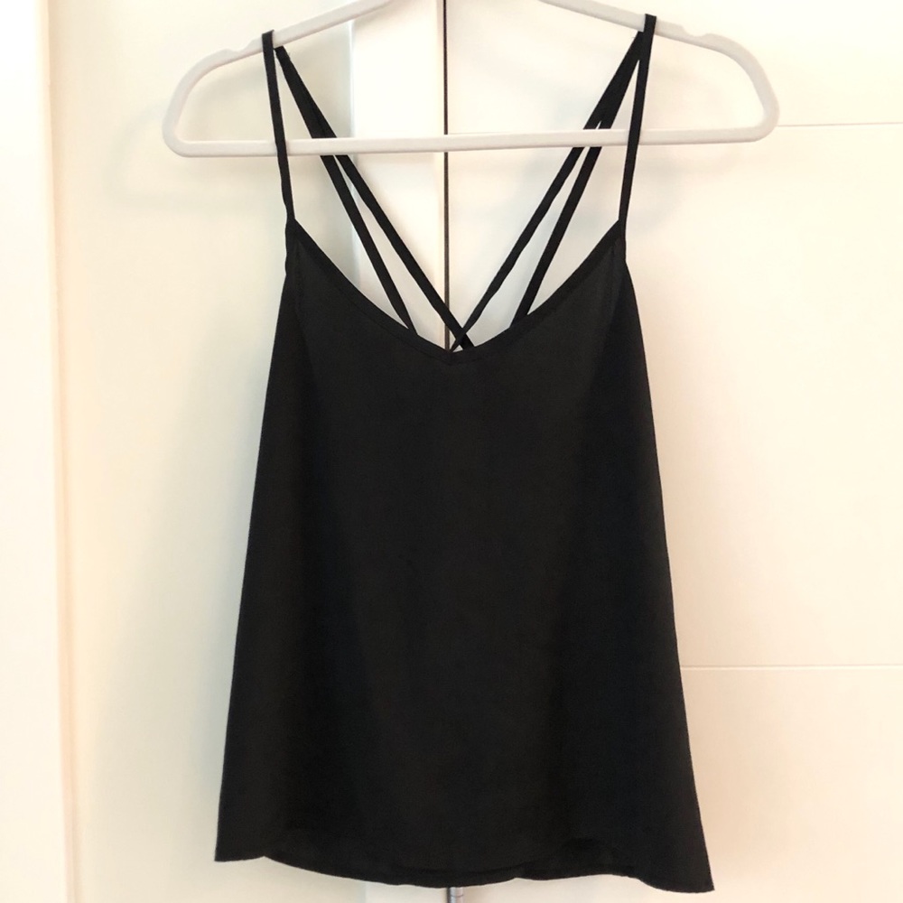 Hollister Strappy Back Tank Top Blouse.